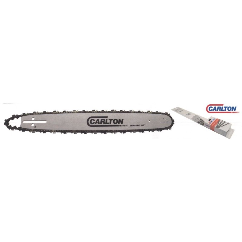 Satz Schiene SAFE TIP (RK) und Kette SEMI-CHISEL CARLTON 8" 1/4 48 Glieder 720017