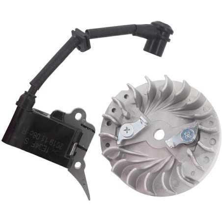 Flywheel coil kit chainsaw engine A2500 A305 C25 CP300 SPR255C STIGA 18805312 | NewgardenParts.com