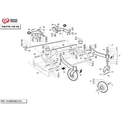 Kit braccio posteriore sinistro supporto + braccio posteriore destro | NewgardenParts.com