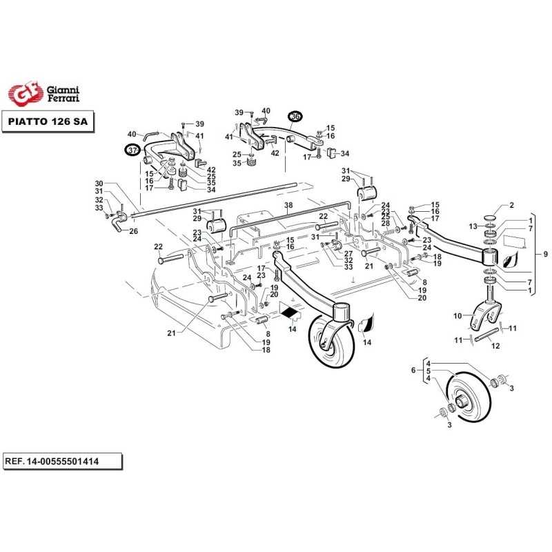 Left rear support + right rear arm kit