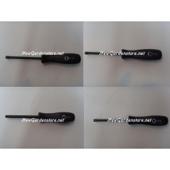 KIT Carburettor adjustment screwdriver set 4 pcs 2-stroke chainsaw | NewgardenParts.com