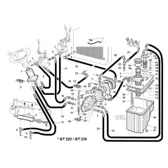 Kit cavo avanzamento trattorino modelli GTW ORIGINALE GIANNI FERRARI 95597130000 | NewgardenParts.com