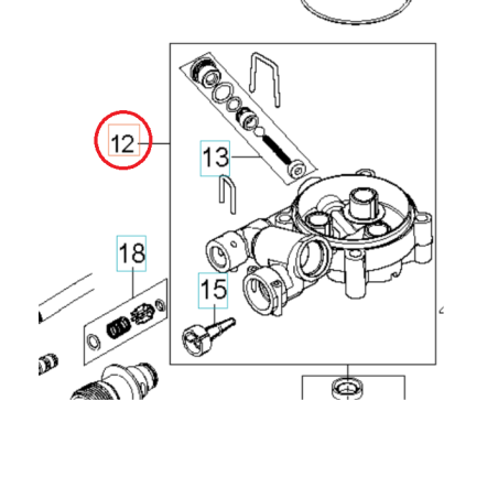 CYLINDER KIT WITH EASY START 599951701 ORIGINAL HUSQVARNA | NewgardenParts.com