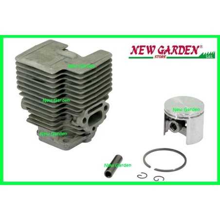 Cylinder and piston kit compatible brushcutter VIP21 25 33mm GGP 8540630 | NewgardenParts.com