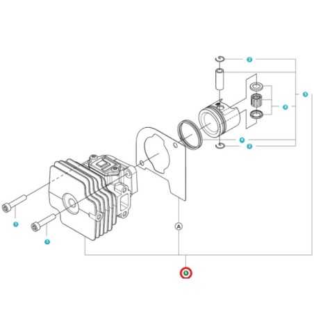 COMPLETE CYLINDER KIT 546057601 HUSQVARNA ORIGINAL | NewgardenParts.com