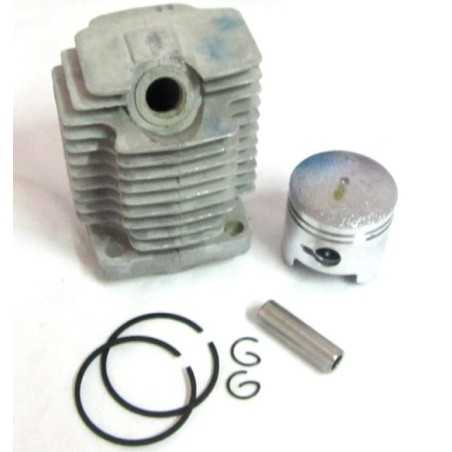 Kit cilindro de pistón compatible con desbrozadora ROBIN NB411 | NewgardenParts.com