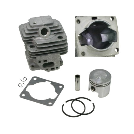 Kit cilindro pistone segmenti motore decespugliatore 33 Euro 1 KASEI 1E36F-2.4.2 | NewgardenParts.com