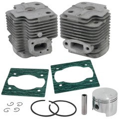 Kit cilindro pistone segmenti motore decespugliatore 63 cc Ø 48mm KASEI 360872 | NewgardenParts.com