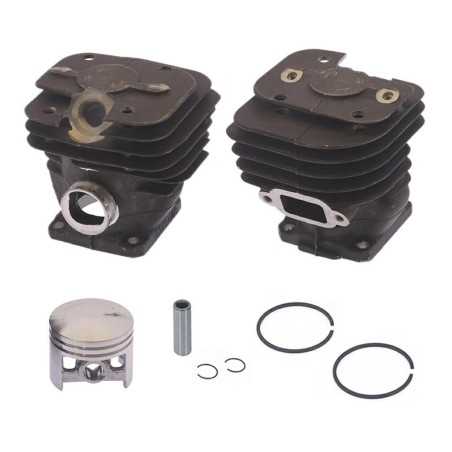 Piston cylinder kit engine segments chainsaw 024 MS240 Ø 42mm STIHL 11210201200 | NewgardenParts.com