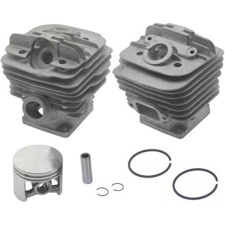 Piston cylinder kit engine segments chainsaw 036 MS360 d. 48mm STIHL 11250201215 | NewgardenParts.com