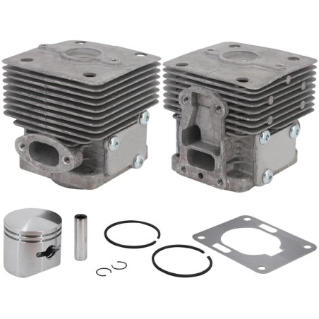 Kit cilindro pistone segmenti motore tagliasiepe SLP600E KASEI 1E34F-3E.4-1 | NewgardenParts.com