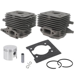 Kit cilindro pistone segmenti spinotto motore decespugliatore 3GC400 KASEI P40-3 | NewgardenParts.com