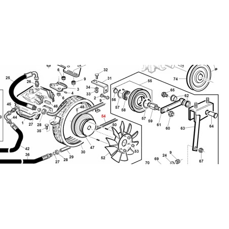 Kit cinghia trasmissione ORIGINALE GIANNI FERRARI trattorino PG 220D - PG 230 | NewgardenParts.com