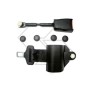 Kit de ceinture de sécurité avec enrouleur pour siège NEWGARDENSTORE A02967