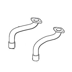 Right manifold +left manifold kit for BRIGGS&STRATTON lawn tractor engine | NewgardenParts.com