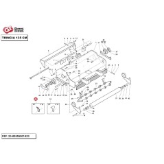 Kit Messer Y-Messer 56 Stück 135 cm ORIGINAL GIANNI FERRARI Mulchgerät | NewgardenParts.com