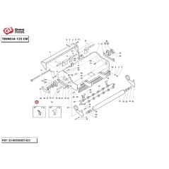 Kit coltelli mazze a Y 56 pz 135 cm ORIGINALE GIANNI FERRARI trincia | NewgardenParts.com