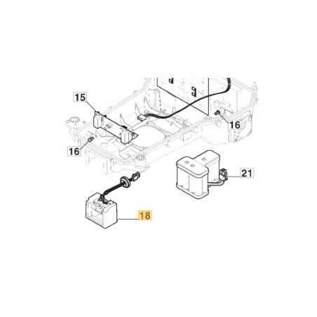 Kit contatti ricarica ORIGINALE STIGA robot tagliaerba a1500 rtk 381394804/2 | NewgardenParts.com