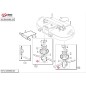 Kit left mulching blade pair+right mulching blade pair for MULCHING112 KIT