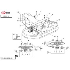 Kit coppia lama rientrante sinistra+coppia lama rientrante destra GIANNIFERRARI | NewgardenParts.com