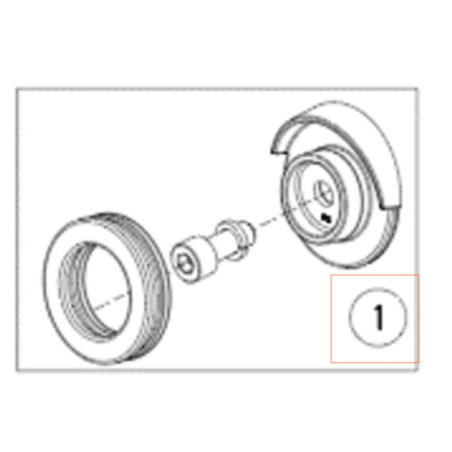 BEARING KIT 598684130 ORIGINAL HUSQVARNA | NewgardenParts.com