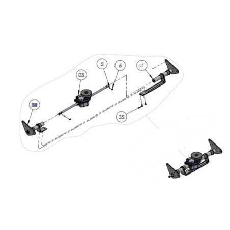 RIGHT AXLE KIT + MOWER BUSHINGS ORIGINAL GRIN ASM-0128 | NewgardenParts.com