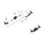 KIT EJE DERECHO + BUJES SEGADORA ORIGINAL GRIN ASM-0128