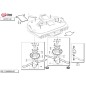 Kit right mulching disc PG126 pre-mounted + left mulching disc PG126 pre-mounted