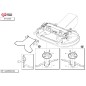 GIANNI FERRARI TG200 right mulching disc + left mulching disc kit