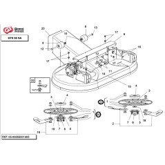 Kit disco destro TGTech 96 premontato+disco sinistro TGTech 96 premontato | NewgardenParts.com