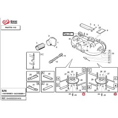 PG112 left flat disk kit pre-mounted + PG112 right flat disk kit pre-mounted | NewgardenParts.com