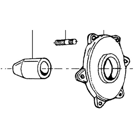 Kit distanziale motocoltivatore modelli BRIK1 KAM 4 ORIGINALE EMAK P1200020 | NewgardenParts.com