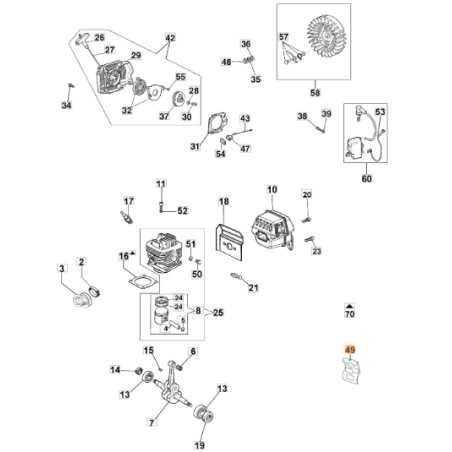Labels kit chainsaw models GS630 ORIGINAL OLEOMAC 50020115 | NewgardenParts.com