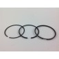 Piston ring kit 3 segments STANDARD 80 mm engine DIESEL RUGGERINI RF80 RF81 RD80 2340