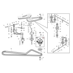 Kit frizione trattorino modelli GTR ORIGINALE GIANNI FERRARI BFB 95597010000 | NewgardenParts.com