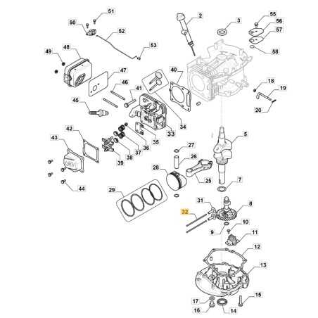 ORIGINAL STIGA engine tappet rods TRE224 lawn tractor 118551118/0 | NewgardenParts.com