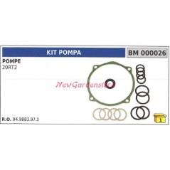 Kit guarnizione UNIVERSALE pompa Bertolini 20RT2 000026 | NewgardenParts.com