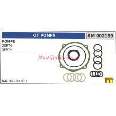 Jeu de joints pour pompe UNIVERSELLE Bertolini 20RT4 25RT4 002189
