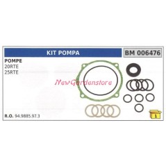 Kit guarnizione UNIVERSALE pompa Bertolini 20RTE 25RTE 006476 | NewgardenParts.com