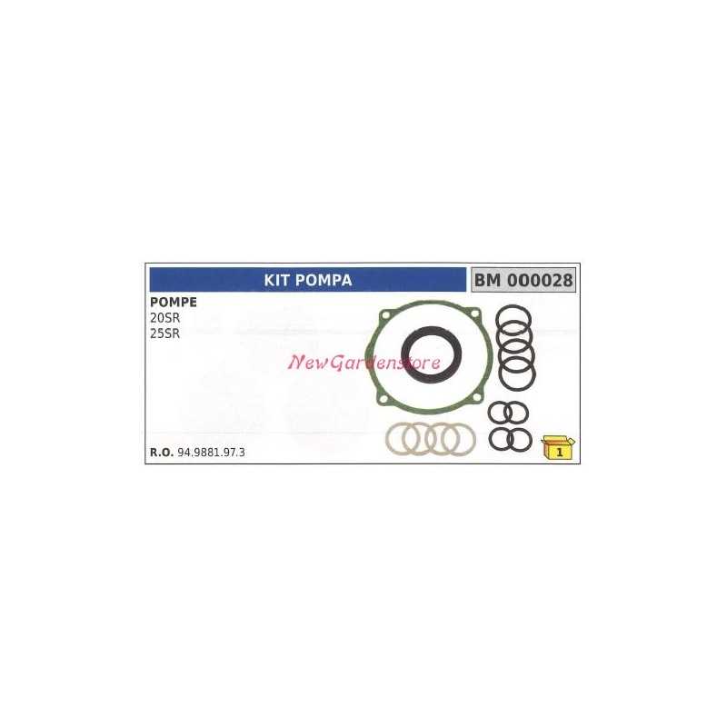 Dichtungssatz UNIVERSAL Bertolini-Pumpe 20SR 25SR 000028