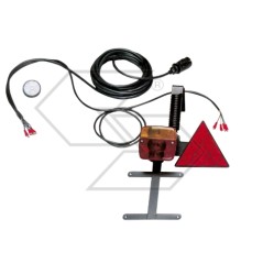 Kit impianto premontato a 5 servizi NEWGARDENSTORE per rimorchio agricolo