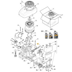 Beschleunigungsstange für Rasentraktor Modelle 84MT ORIGINAL STIGA 118551399/0