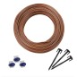 Kit d'installation 150 m de fil 300 clous 3 connecteurs pour tondeuses robot AMBROGIO