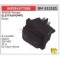 KIT Interruttore ROVER POMPE motore elettropompa rover 4 morsetti faston 035585