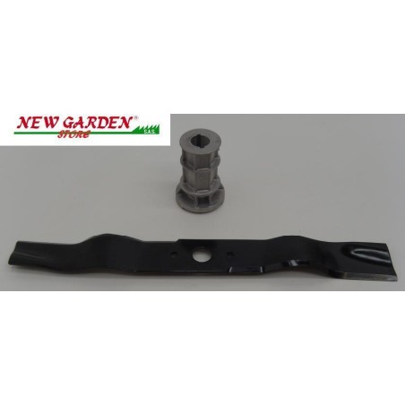 Kit lama + mozzo portalama originale per tagliaerba GRIN HM46 a spinta | NewgardenParts.com