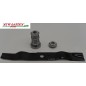 Kit de lames + moyeu porte-lames pour tondeuse autoportée GRIN mod. HM46A - PM46 PRO