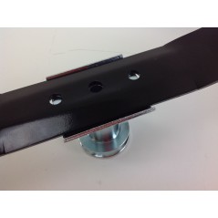 Kit cuchilla 553mm + buje portacuchillas compatible con tractor cortacésped TORO | NewgardenParts.com