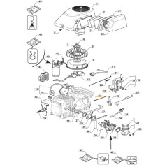 Astina Choke trattorino modelli 1328H 1530H ORIGINALE STIGA 118551218/0 | NewgardenParts.com