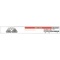 Klingensatz für Rasentraktor-Rasenmäher BRILL 015557 | NewgardenParts.com