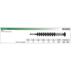 KIT Cuchilla superior / inferior EGO cortasetos HT 5100E 039342 | NewgardenParts.com